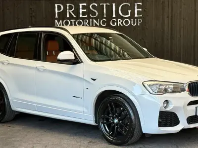 Used BMW X3 M Sport 190 HP (139 kW) 2015 White SUV