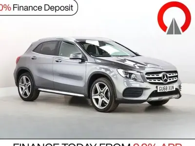 Used Mercedes GLA200 AMG line 156 HP (114 kW) 2018 Grey SUV