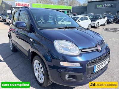 Used Fiat Panda Lounge 85 HP (62 kW) 2015 Blue Hatchback
