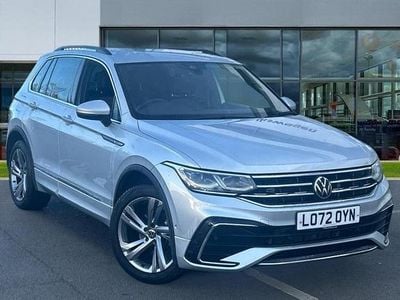 Silver Used 2022 VW Tiguan R-line Edition SUV | £24,852 (Fair price)