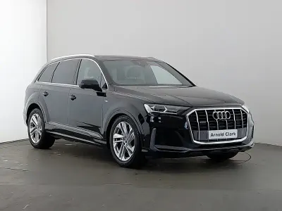 Used Audi Q7 S-Line 340 HP (250 kW) 2022 Black SUV