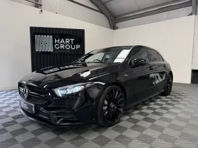 Used Mercedes A35 AMG Executive 306 HP (225 kW) 2020 Black Hatchback