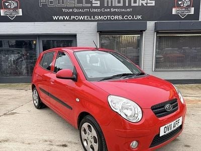 Used Kia Picanto 64 HP (47 kW) 2011 Red Hatchback