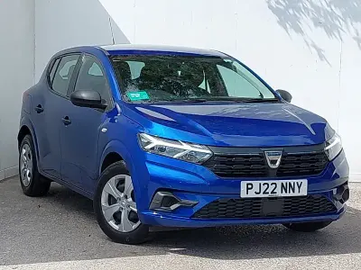 Begagnad Dacia Sandero Essentiel 67 HK (49 kW) 2022 Blå Halvkombi