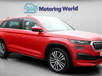 Second-hand Skoda Kodiaq LAURIN & KLEMENT 190 CP (139 kW) 2022 Roșu SUV