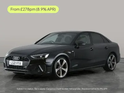 Używany Audi A4 Black Edition 150 KM (110 kW) 2021 Czarny Sedan/Limuzyna