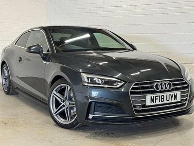 Grey Used 2018 Audi A5 S-Line Coupe | £10,480 (Fair price)