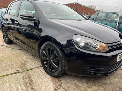 Used VW Golf VII Match 105 HP (77 kW) 2012 Black Hatchback