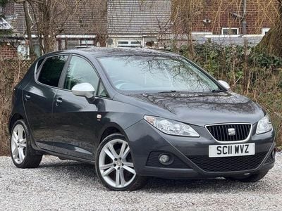 Begagnad Seat Ibiza 105 HK (77 kW) 2011 Grå Halvkombi