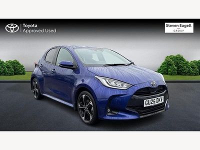 Used Toyota Yaris Hybrid 2025 Blue Hatchback
