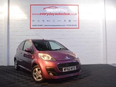 Used Peugeot 107 Allure 68 HP (50 kW) 2012 Purple Hatchback