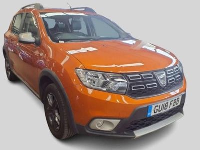Used Dacia Sandero Stepway 90 HP (66 kW) 2018 Orange Hatchback