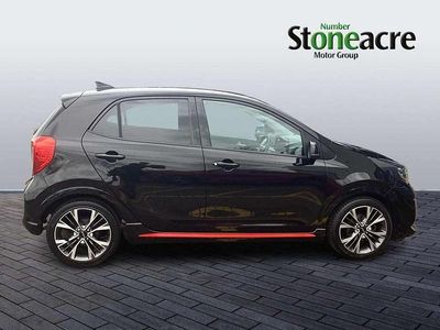 Used Kia Picanto GT-Line 67 HP (49 kW) 2022 Black Hatchback