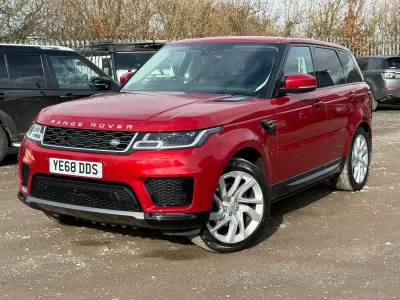 Używany Land Rover Range Rover Sport HSE 306 KM (225 kW) 2019 Czerwony SUV