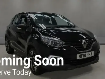 Used Renault Captur Dynamique 90 HP (66 kW) 2018 Black SUV