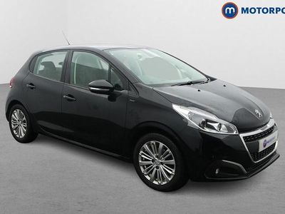 Black Used 2018 Peugeot 208 Signature Sky Hatchback | £7,649 (A bit pricey)