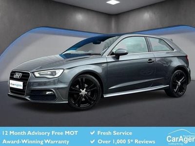 Used Audi A3 S-Line 140 HP (102 kW) 2013 Grey Hatchback