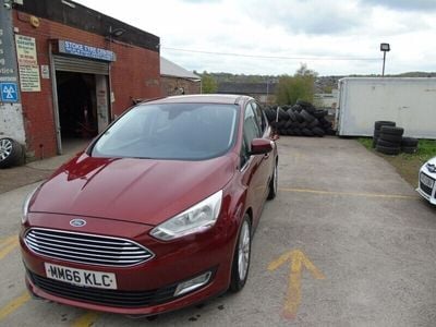 Red Used 2016 Ford C-MAX Titanium MPV | £4,995 (A bit pricey)