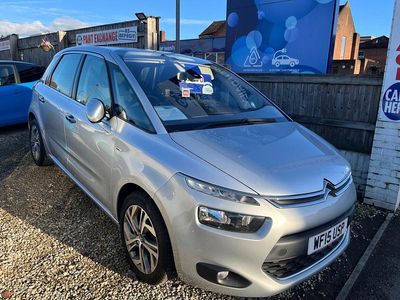 Silver Used 2015 Citroën C4 Picasso Exclusive MPV | £6,490 (A bit pricey)