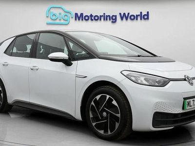 Used VW ID.3 Pure 110 kW (150 HP) 2021 White Hatchback