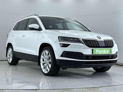 Used Skoda Karoq 150 HP (110 kW) 2018 White SUV