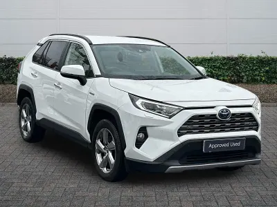 Used Toyota RAV4 218 HP (160 kW) 2020 White SUV