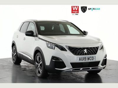 used Peugeot 3008 1.5 BLUEHDI GT LINE EAT EURO 6 (S/S) 5DR DIESEL FROM 2019 FROM EPSOM (KT17 1DH) | SPOTICAR