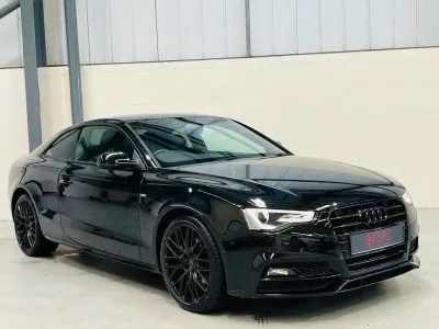Used Audi A5 Black Edition 177 HP (130 kW) 2016 Black Coupe