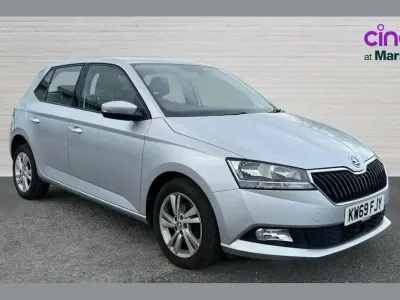 Gebraucht Skoda Fabia SE 60 PS (44 kW) 2020 Silber Kleinwagen