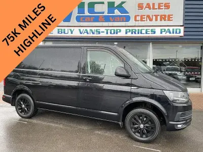 Usado VW Transporter Highline 101 HP (74 kW) 2018 Preto Van