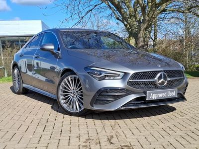 Begagnad Mercedes CLA180 AMG Line Premium 136 HK (100 kW) 2024 Grå Sedan
