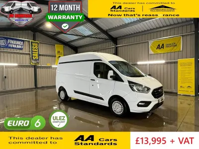 Used Ford Transit Custom Trend 130 HP (95 kW) 2023 White Van