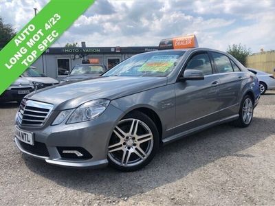 used Mercedes E200 E-Class 2.1CDI BLUEEFFICIENCY SPORT 4d 136 BHP HEATED SEATS P.SENSORS LEATHER