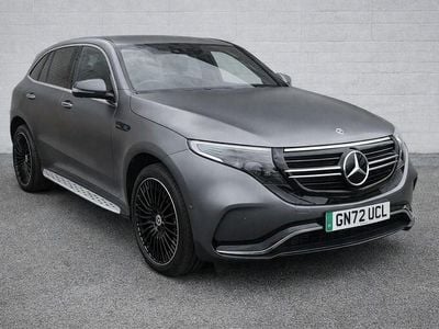 Begagnad Mercedes EQC400 AMG Line Premium Plus 300 kW (408 HK) 2022 Grå SUV