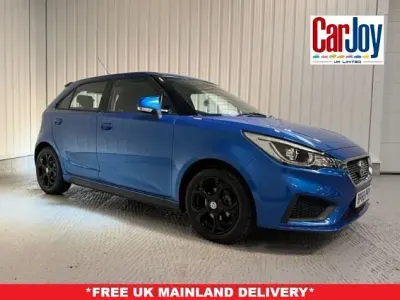 Used MG MG3 Excite 106 HP (77 kW) 2019 Blue Hatchback