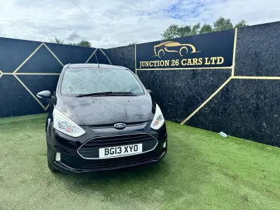 Used Ford B-MAX Zetec 100 HP (73 kW) 2013 Black MPV