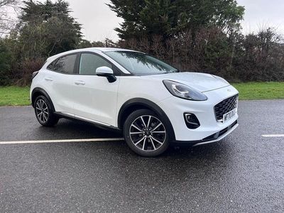 White Used 2020 Ford Puma Titanium Hatchback | £12,995 (Fair price)