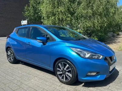 Used Nissan Micra Acenta 90 HP (66 kW) 2018 Blue Hatchback