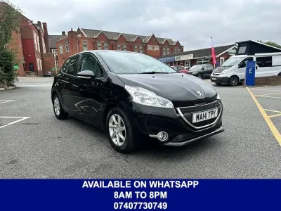 Used Peugeot 208 Active 82 HP (60 kW) 2014 Black Hatchback