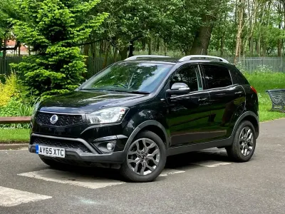 Used SsangYong Korando 178 HP (130 kW) 2015 Black SUV