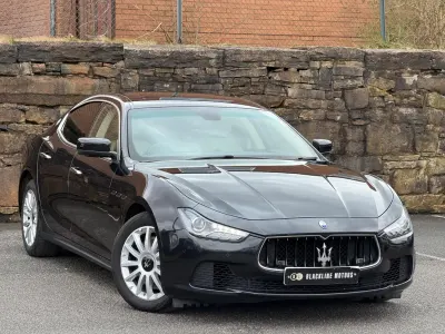 Used Maserati Ghibli 275 HP (202 kW) 2016 Black Sedan