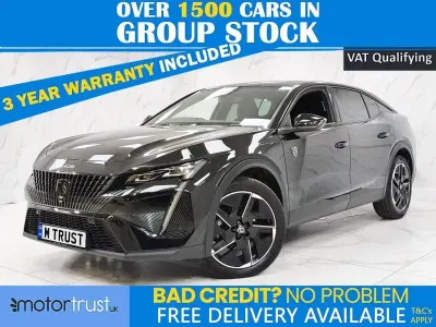 Used Peugeot 408 GT 130 HP (95 kW) 2024 Black SUV