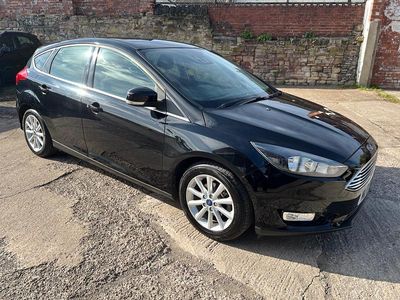 Used Ford Focus Titanium 120 HP (88 kW) 2017 Black Hatchback