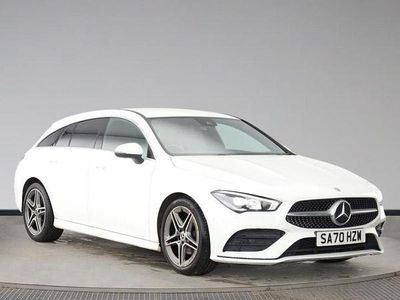 Used Mercedes CLA180 AMG line 136 HP (100 kW) 2020 White Sedan