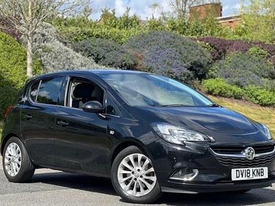 Used Vauxhall Corsa S 2018 Black Hatchback