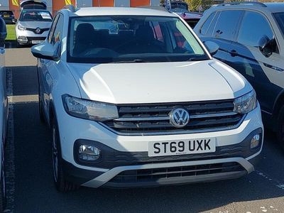 Used VW T-Cross SE 115 HP (84 kW) 2019 White SUV