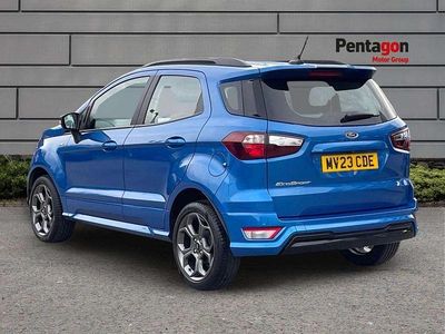 Used Ford Ecosport ST-Line 123 HP (90 kW) 2023 Blue SUV
