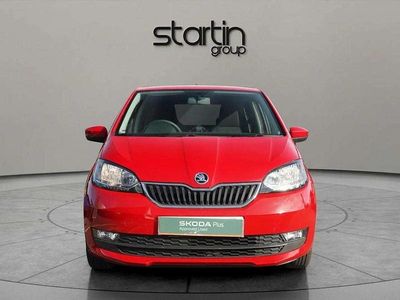 Used Skoda Citigo Colour Edition 58 HP (42 kW) 2018 Red Hatchback