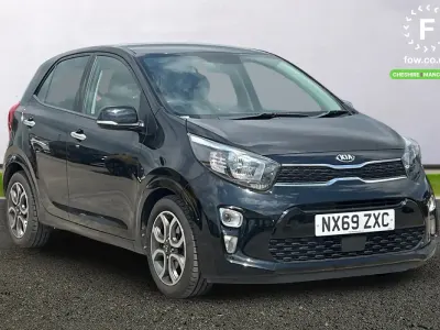 Used Kia Picanto 84 HP (61 kW) 2019 Black Hatchback