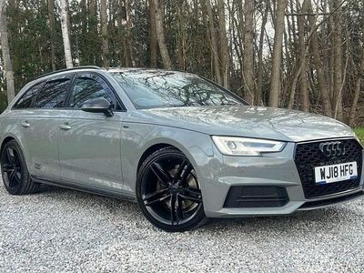 Used Audi A4 Black Edition 150 HP (110 kW) 2018 Grey Estate